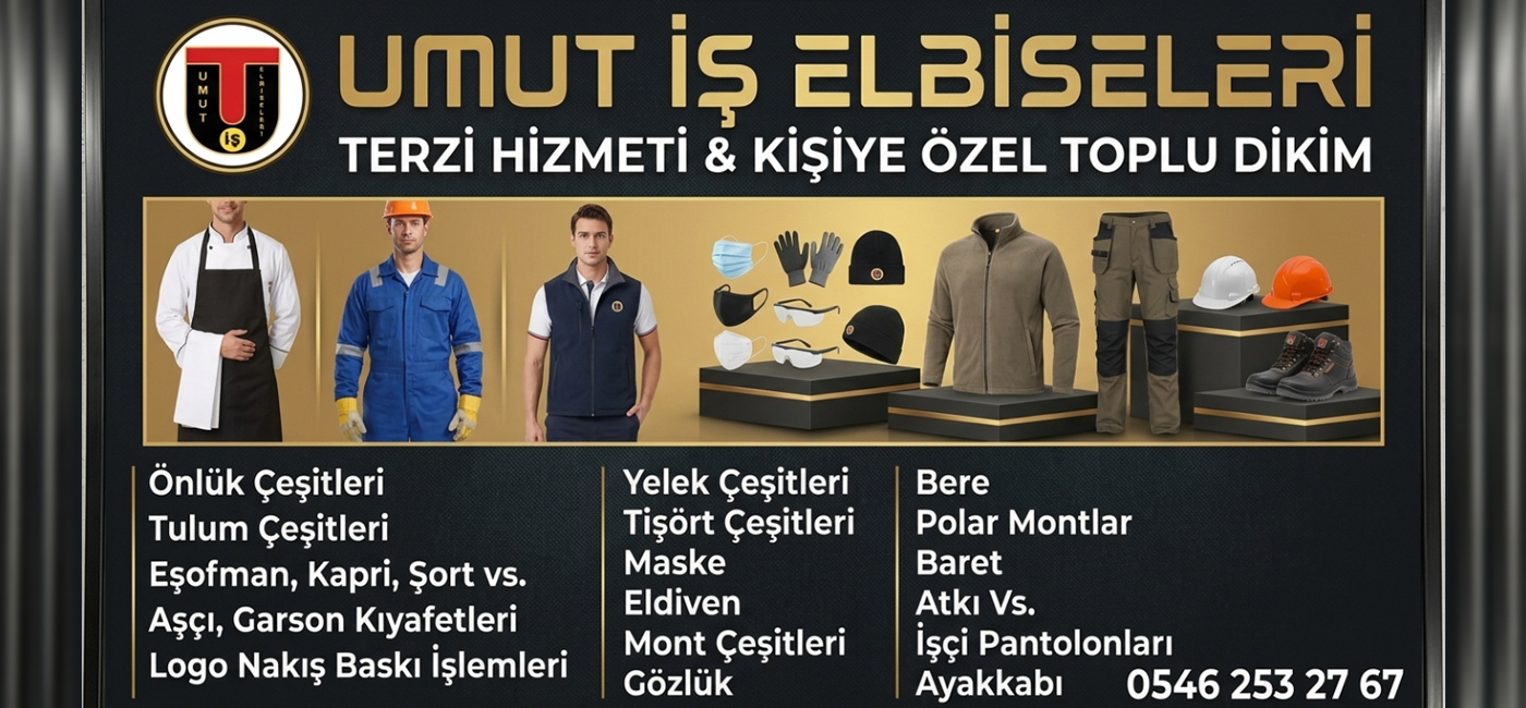 UMUT İŞ ELBİSELERİ